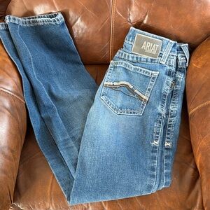 Ariat Men's Blue Bootcut Denim Jeans